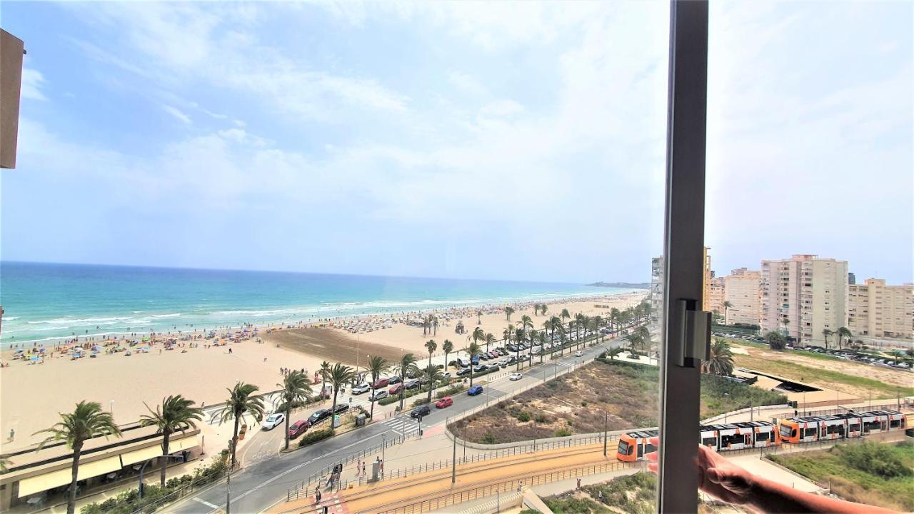 Apartamento En Primera Linea En La Playa De San Juan Benimagrell 外观 照片